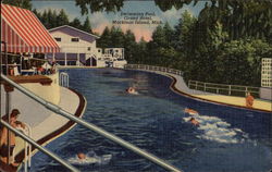 Grand Hotel - Swimming Pool Mackinac Island, MI Postcard Postcard