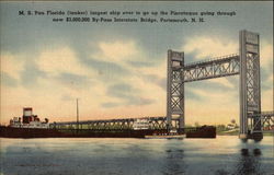 M.S. Pan Florida (Tanker) Postcard