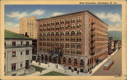 Hotel Kanawha Postcard