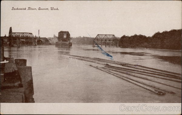Snohomish River Everett Washington