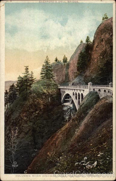 Shepperd's Dell Bridge, Columbia River Highway, Near Portland Oregon