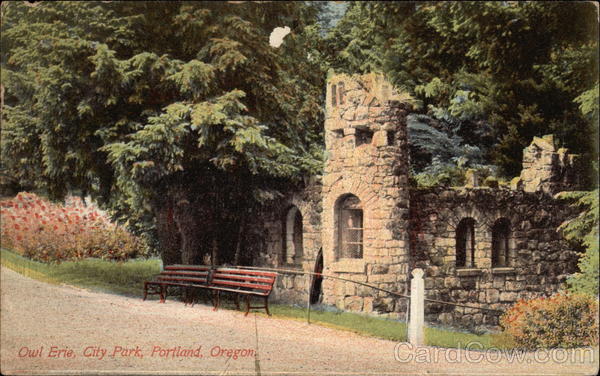 Owl Erie, City Park Portland Oregon