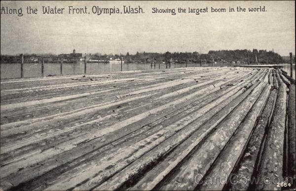 Along the Water Front Olympia Washington