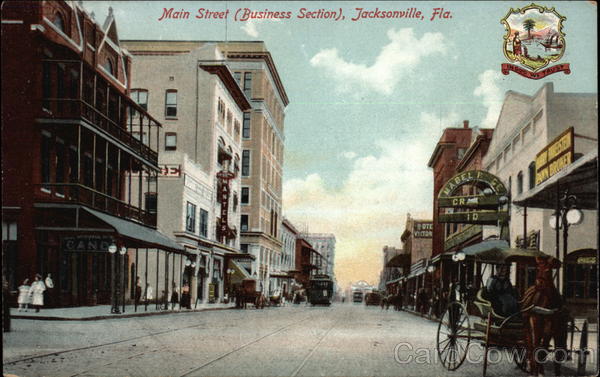 Main Street (Business Section) Jacksonville Florida