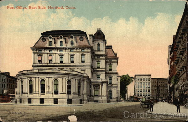 Post Office, East Side Hartford Connecticut