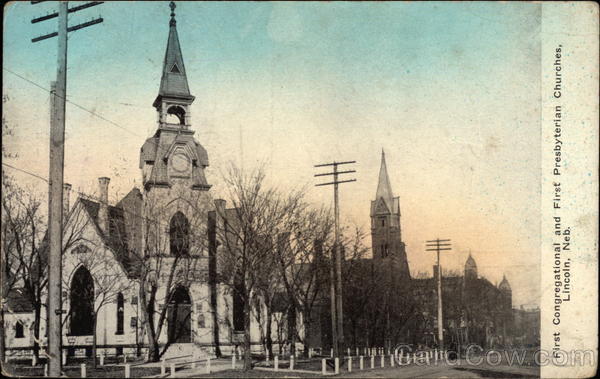 First Congregational and First Presbyterian Churches Lincoln Nebraska
