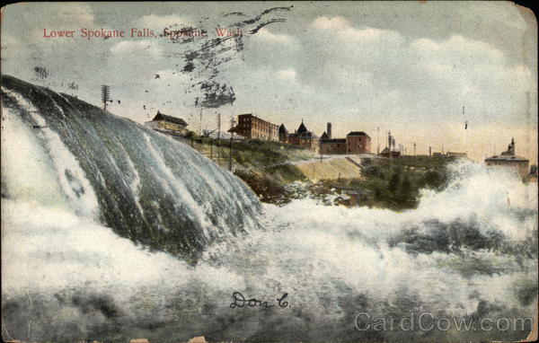 Lower Spokane Falls Washington