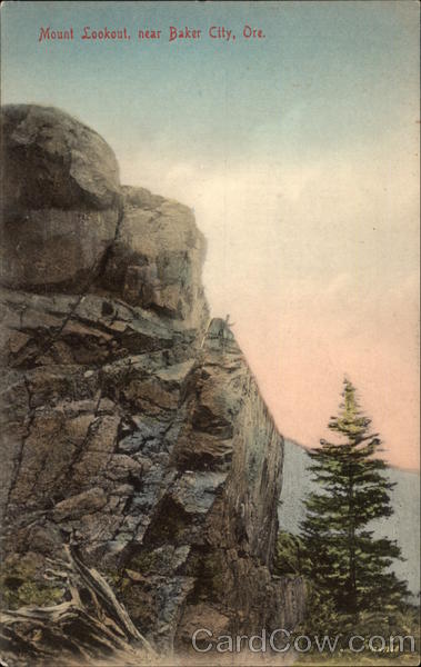 Mount Lookout Baker city Oregon