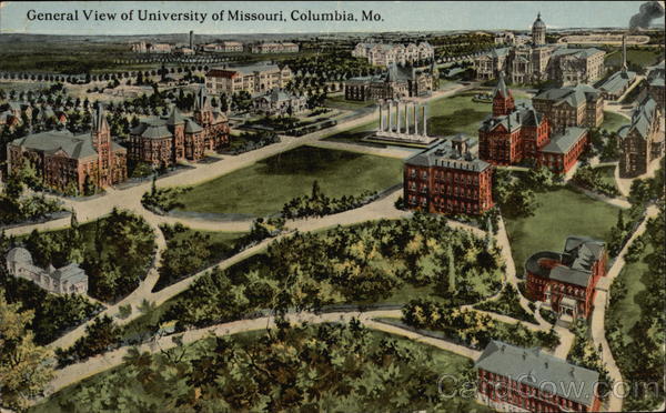 General View of University of Missouri Columbia