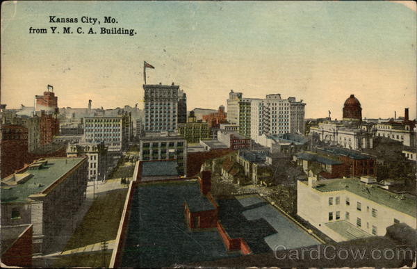 View from Y.M.C.A. Building Kansas City Missouri