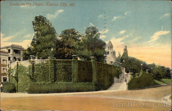 Scene on the Paseo Kansas City Missouri