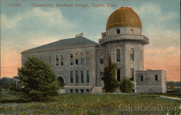 Observatory, Washburn College Topeka Kansas