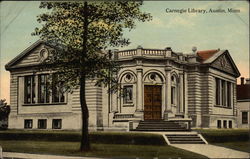 Carnegie Library Postcard