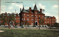 St. Mary's Hospital Pueblo, CO Postcard Postcard