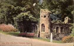 Owl Erie, City Park Postcard