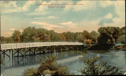 Woodman Bridge, Riverside Park Postcard