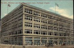 The Olds, Wortman and King Department Store Postcard