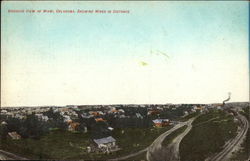 Bird's Eye View showing Mines in Distance Miami, OK Postcard Postcard