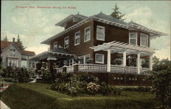 Residence among the Roses Postcard