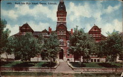 North Side High School Postcard