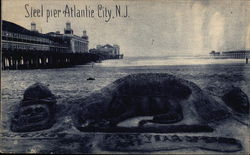 Steel Pier Postcard