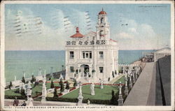 Young's Residence on Million Dollar Pier Postcard