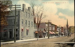 View of Main Street Boonville, NY Postcard Postcard