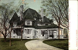 Residence A.N. Belding Postcard