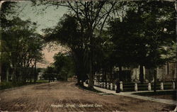 Prospect Street Stamford, CT Postcard Postcard