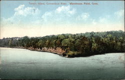 Terry's Island, Connecticut River Postcard