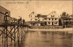 Pochoug House Westbrook, CT Postcard Postcard