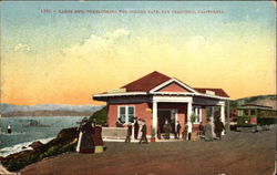 Lands End, Overlooking the Golden Gate Postcard