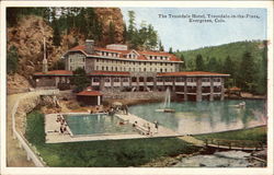 The Troutdale Hotel, Troutdale-in-the-Pines Postcard