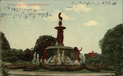 The Corning Fountain Postcard