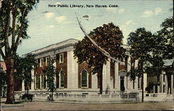 New Public Library Postcard