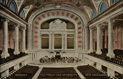 Woolsey Auditorium, Yale University Postcard
