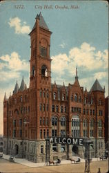 City Hall Omaha, NE Postcard Postcard