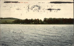 Lake Scene Postcard