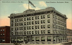 Hotel Zumbro Rochester, MN Postcard Postcard