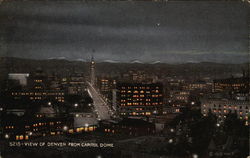 View from Capitol Dome Postcard