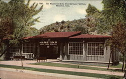 The Mansions Soda Iron Springs Pavilion Postcard