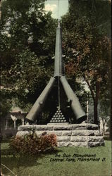 the Gun Monument, Central Park Postcard