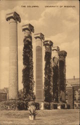 The Columns at University of Missouri Postcard