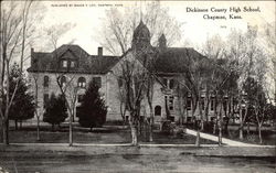 Dickinson County High School Chapman, KS Postcard Postcard