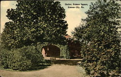 Shelter, Holmes Square Postcard