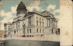 Post Office Kansas City, MO Postcard Postcard