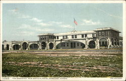 The Sequoyah, New Sante Fe Hotel Syracuse, KS Postcard Postcard