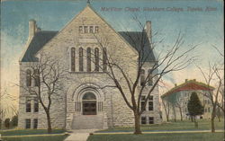 MacVicar Chapel, Washburn College MacVicar Chapel, Washburn College