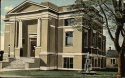 Carnegie Public Library Salina, KS Postcard Postcard