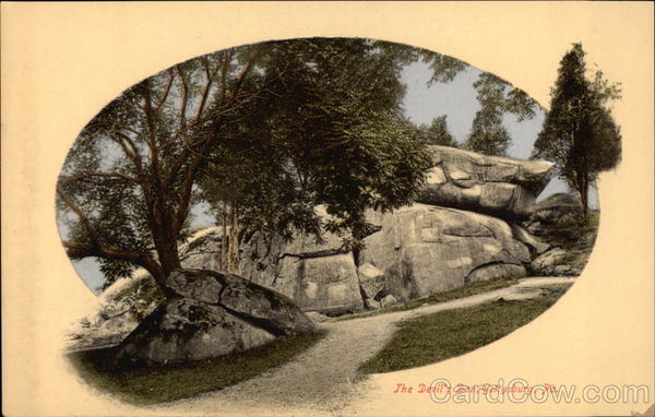The Devil's Den Gettysburg Pennsylvania